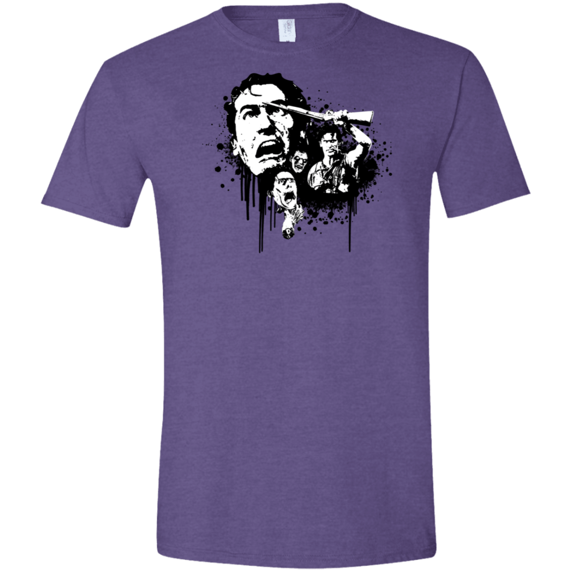 T-Shirts Heather Purple / S Evil Dead Legend Men's Semi-Fitted Softstyle
