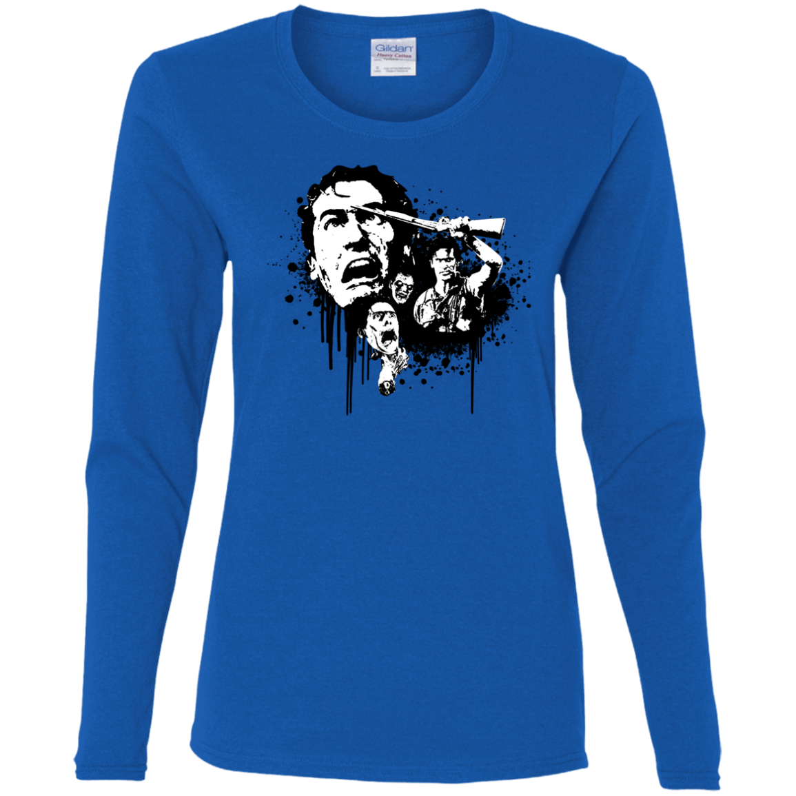 T-Shirts Royal / S Evil Dead Legend Women's Long Sleeve T-Shirt