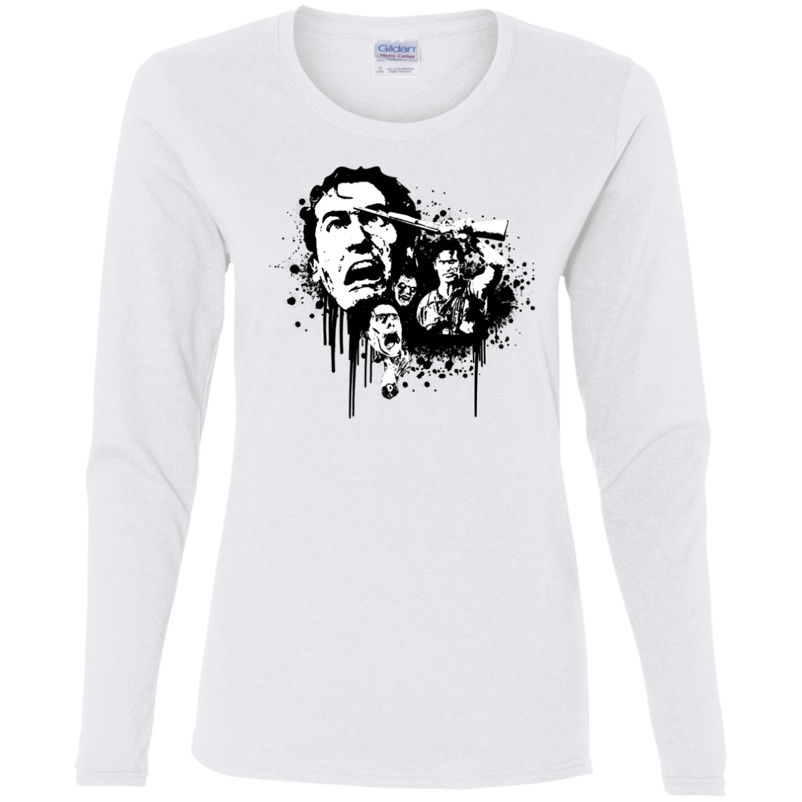T-Shirts White / S Evil Dead Legend Women's Long Sleeve T-Shirt