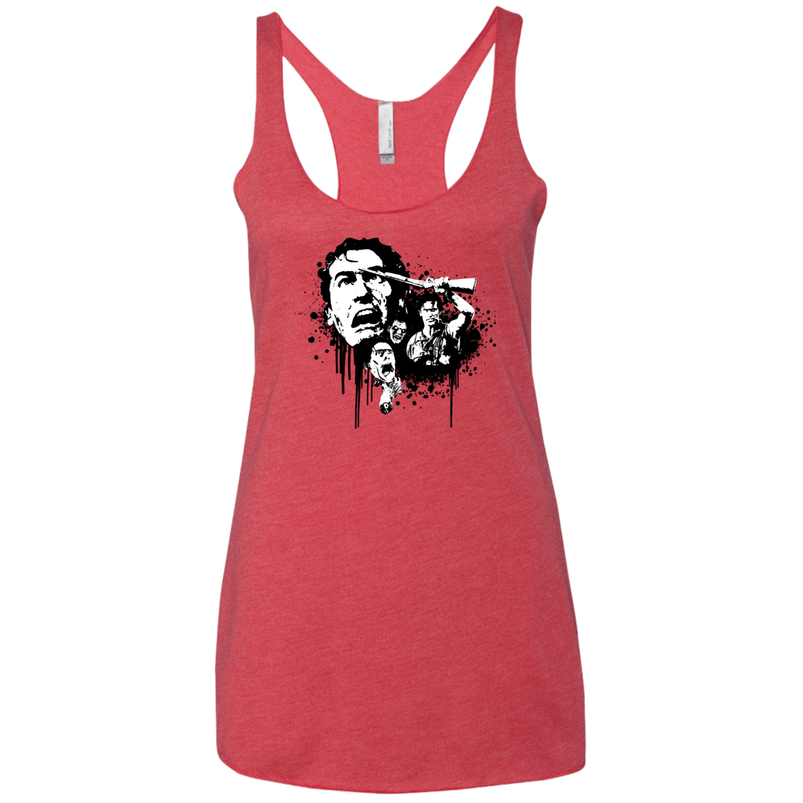 T-Shirts Vintage Red / X-Small Evil Dead Legend Women's Triblend Racerback Tank