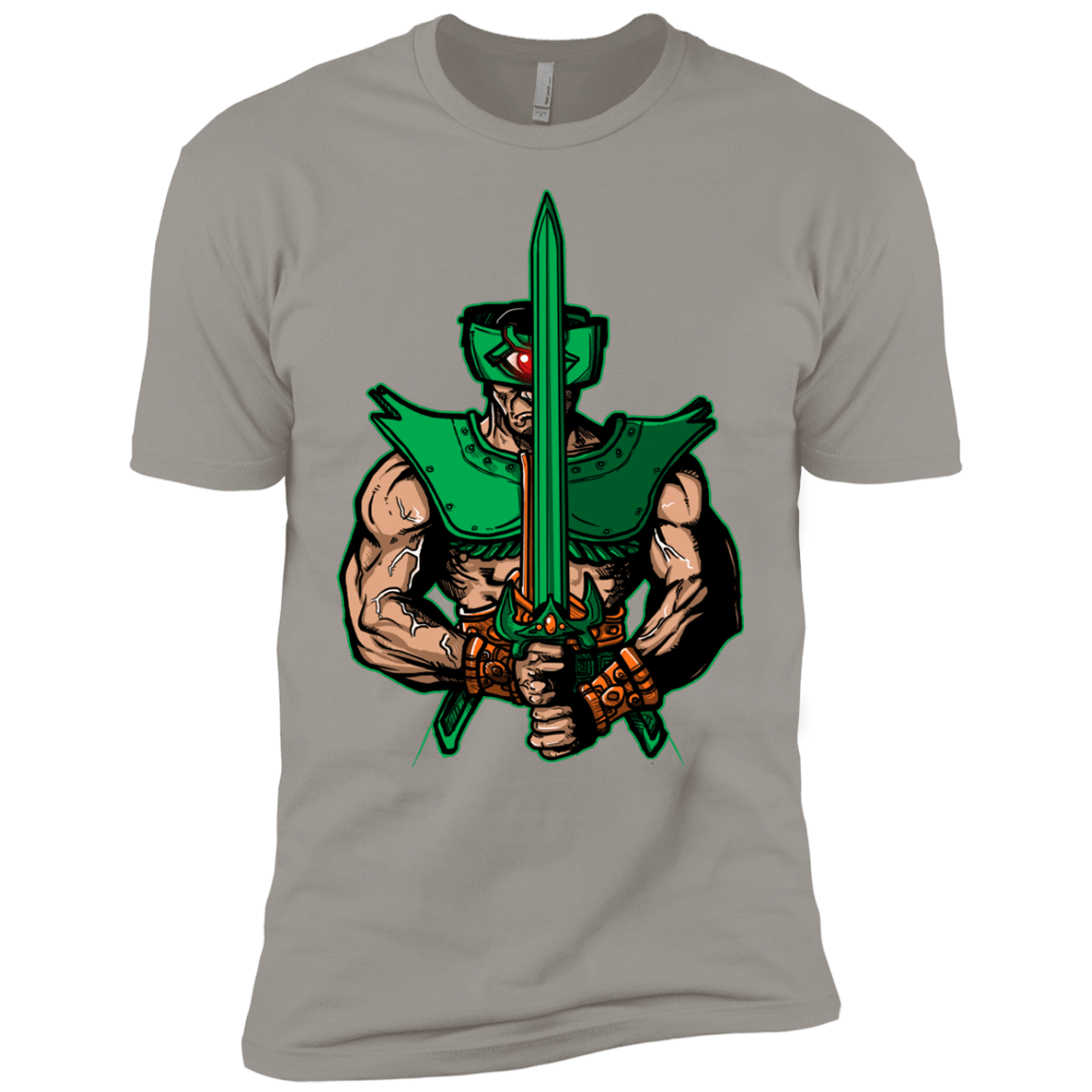 T-Shirts Light Grey / YXS Evil Eye Boys Premium T-Shirt