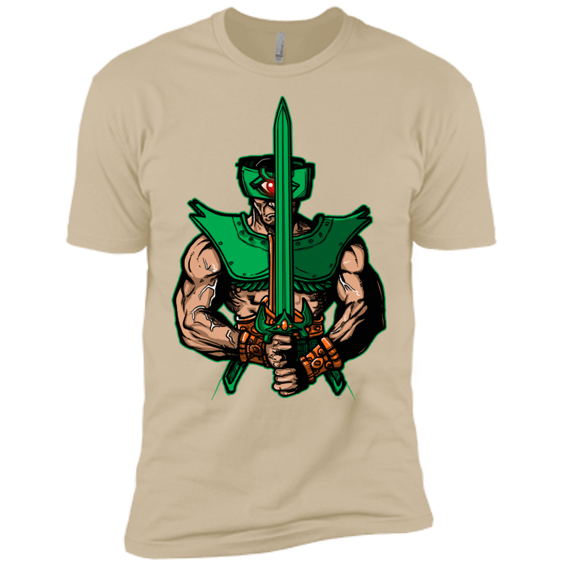 T-Shirts Sand / X-Small Evil Eye Men's Premium T-Shirt