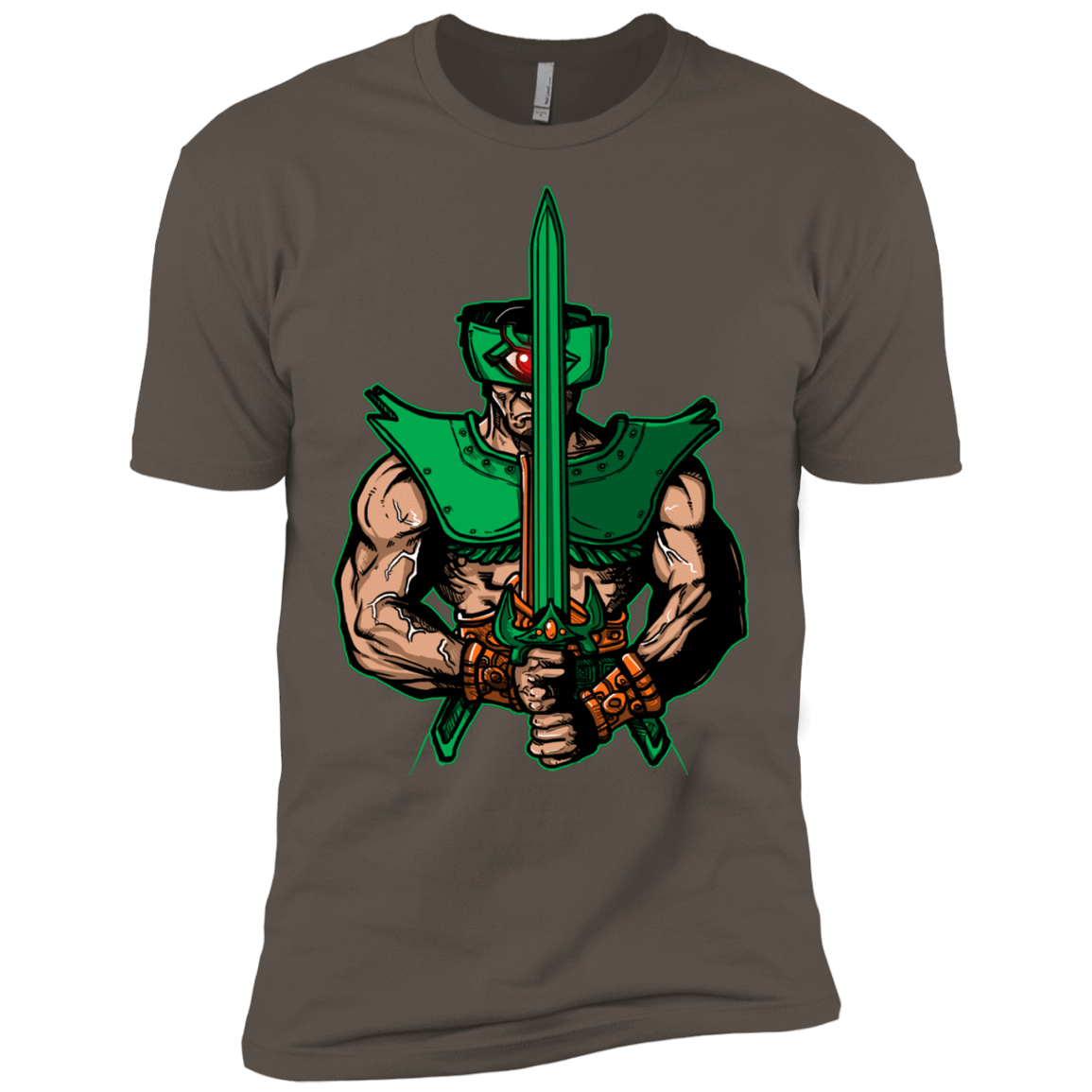 T-Shirts Warm Grey / X-Small Evil Eye Men's Premium T-Shirt