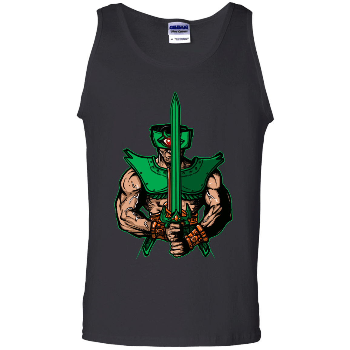 T-Shirts Black / S Evil Eye Men's Tank Top