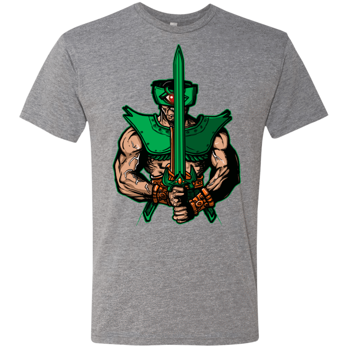 T-Shirts Premium Heather / S Evil Eye Men's Triblend T-Shirt