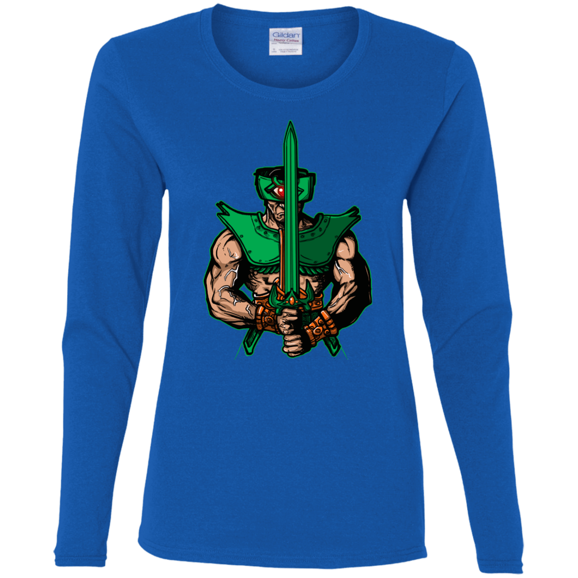 T-Shirts Royal / S Evil Eye Women's Long Sleeve T-Shirt