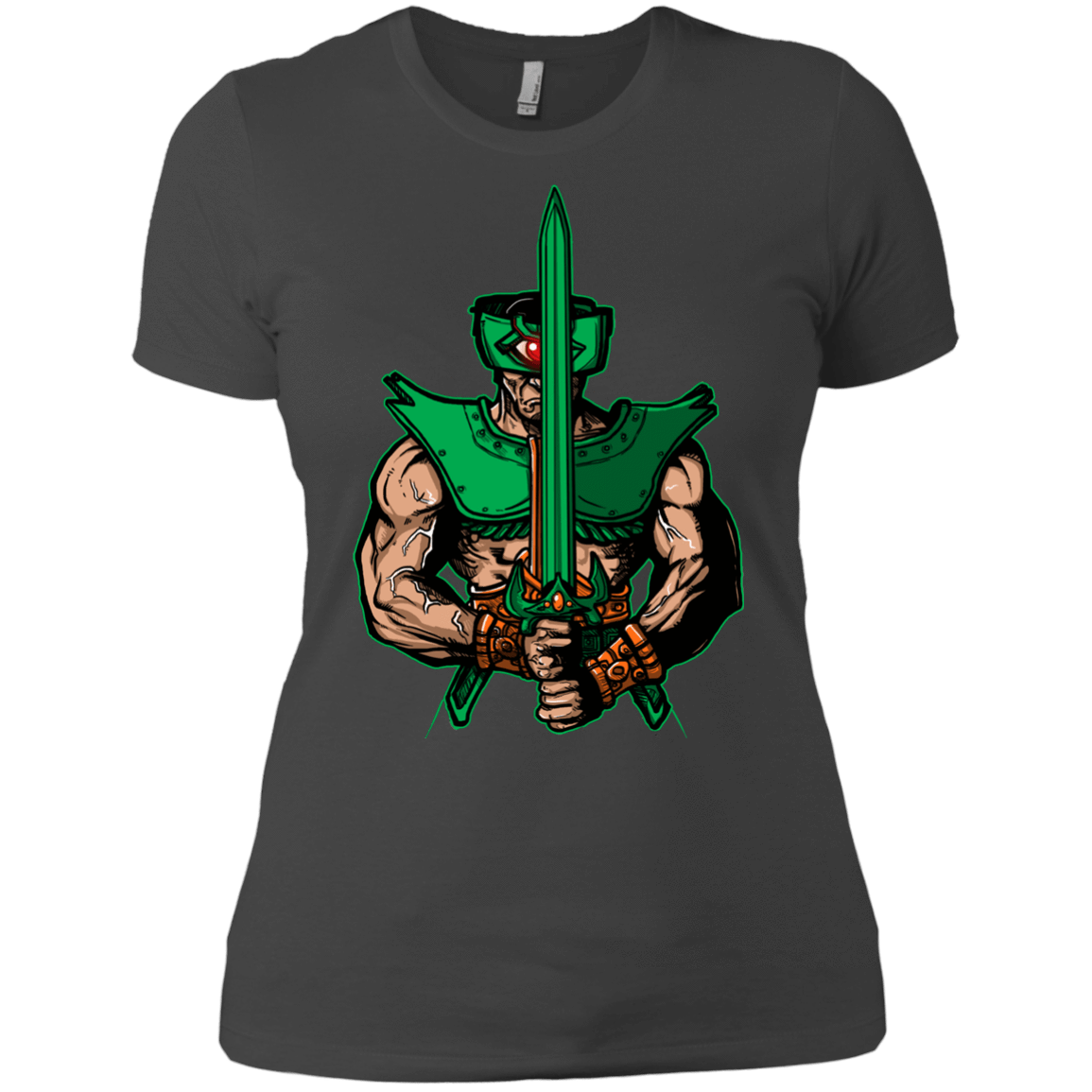 T-Shirts Heavy Metal / X-Small Evil Eye Women's Premium T-Shirt