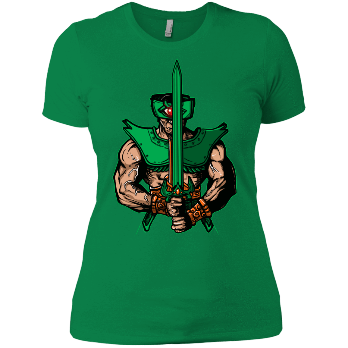 T-Shirts Kelly Green / X-Small Evil Eye Women's Premium T-Shirt