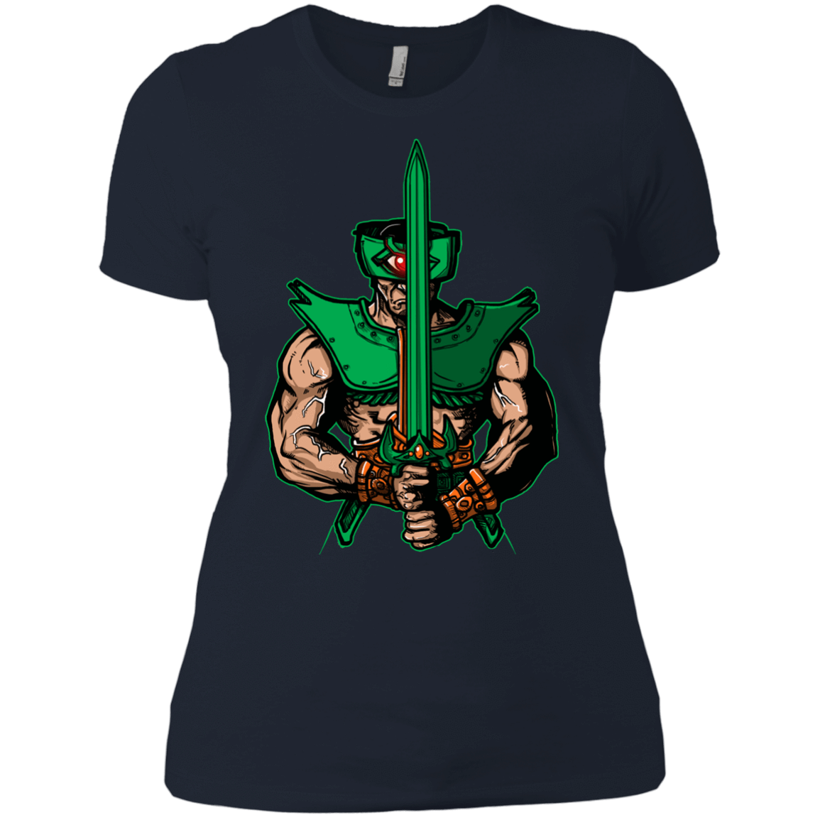 T-Shirts Midnight Navy / X-Small Evil Eye Women's Premium T-Shirt