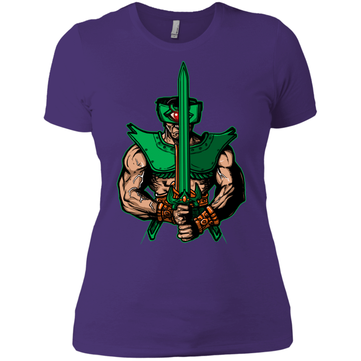 T-Shirts Purple Rush/ / X-Small Evil Eye Women's Premium T-Shirt