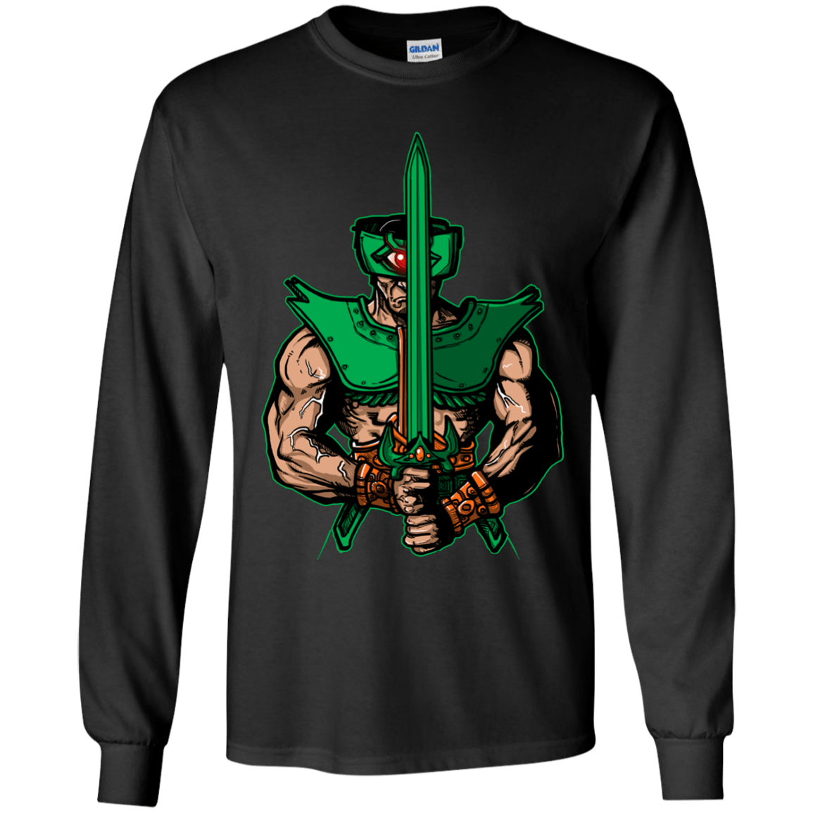 T-Shirts Black / YS Evil Eye Youth Long Sleeve T-Shirt