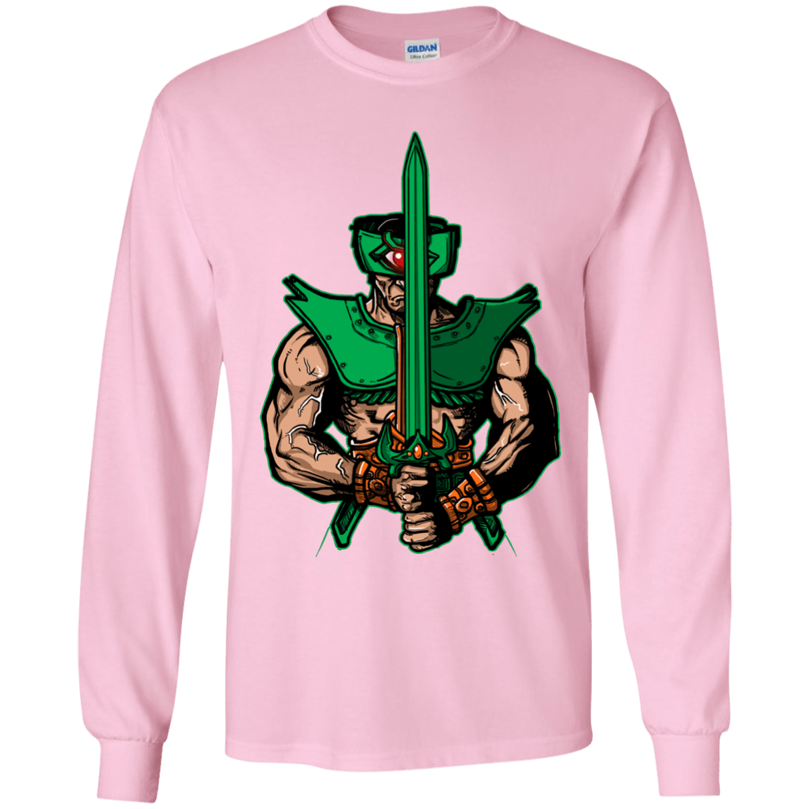 T-Shirts Light Pink / YS Evil Eye Youth Long Sleeve T-Shirt