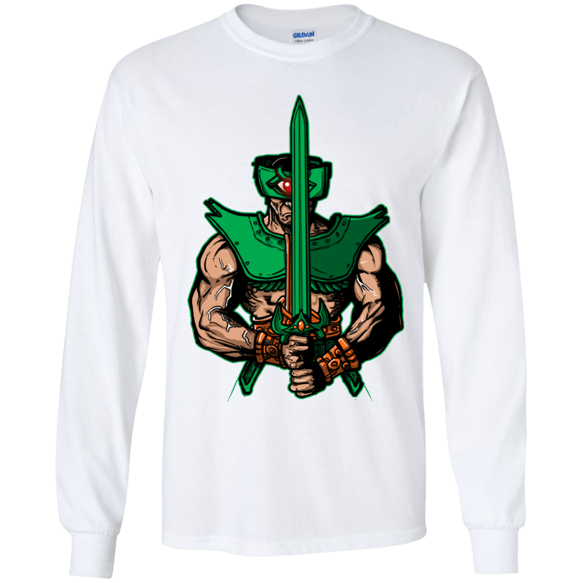 T-Shirts White / YS Evil Eye Youth Long Sleeve T-Shirt