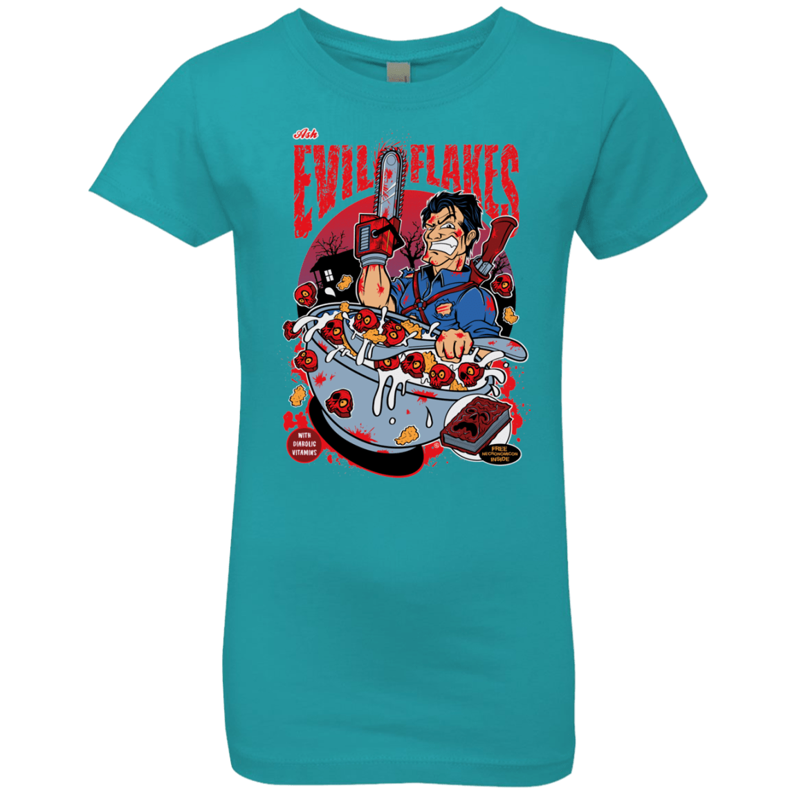 Evil Flakes Girls Premium T-Shirt