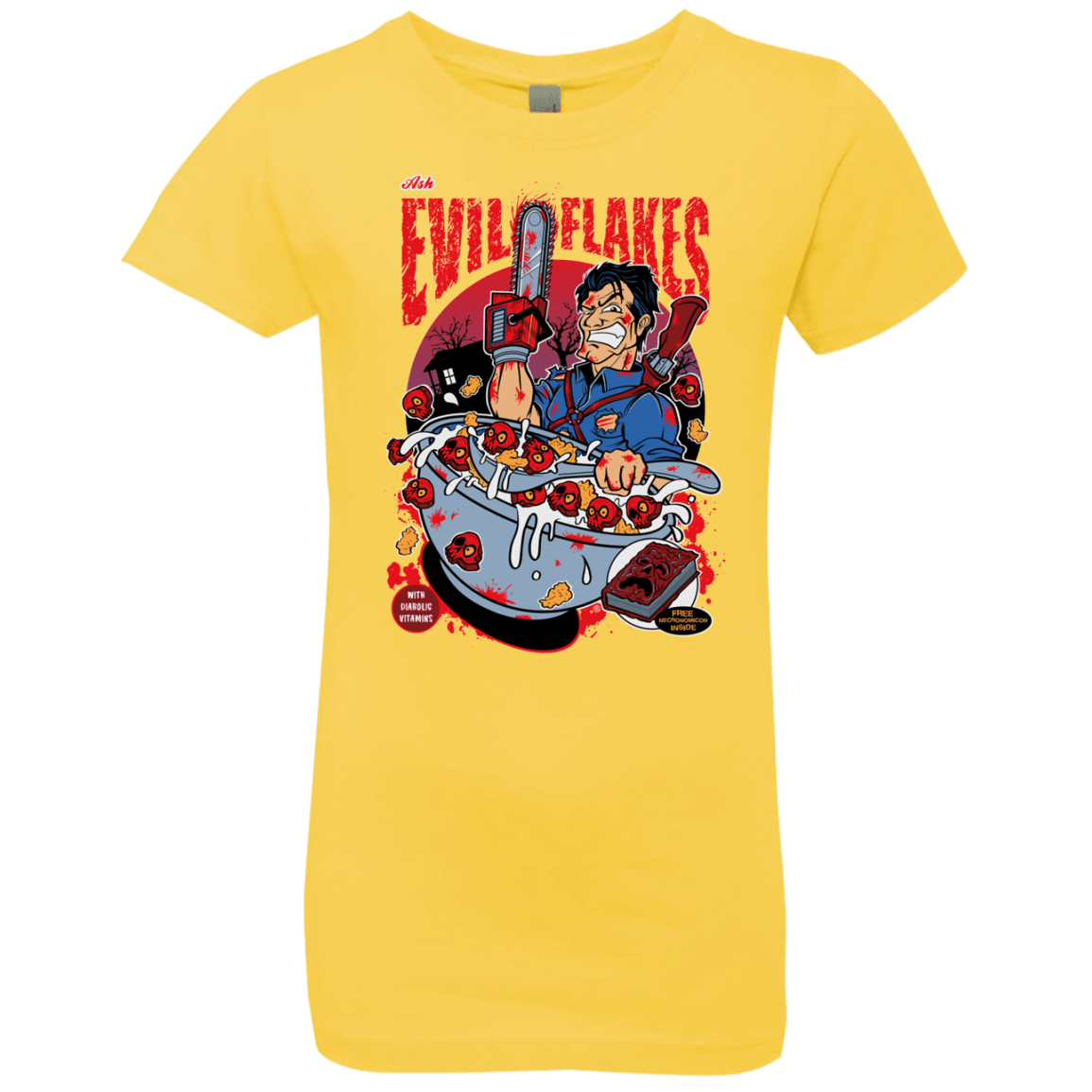 Evil Flakes Girls Premium T-Shirt