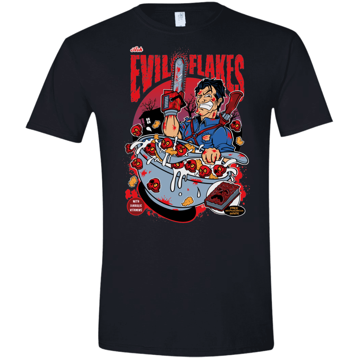 Evil Flakes Men's Semi-Fitted Softstyle