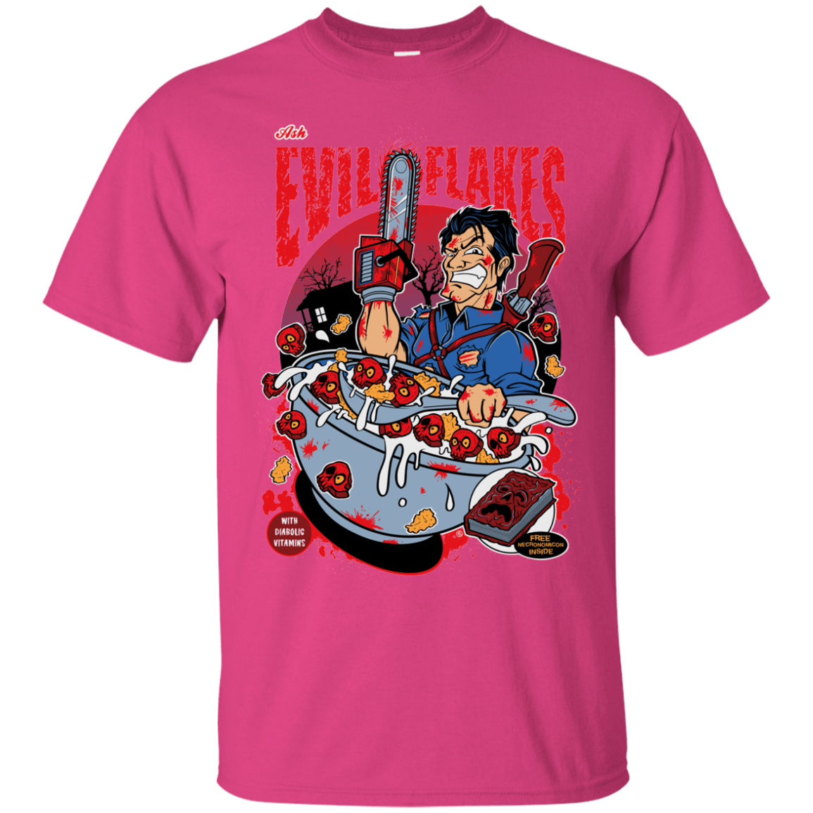 T-Shirts Heliconia / S Evil Flakes T-Shirt