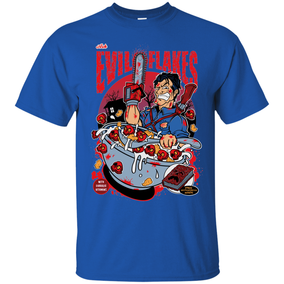 T-Shirts Royal / S Evil Flakes T-Shirt