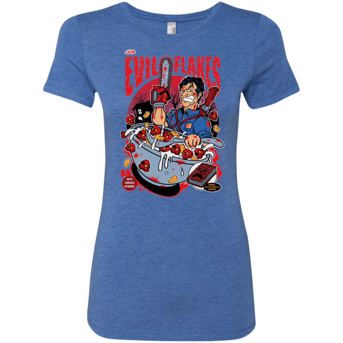 Evil Flakes Women's Triblend T-Shirt