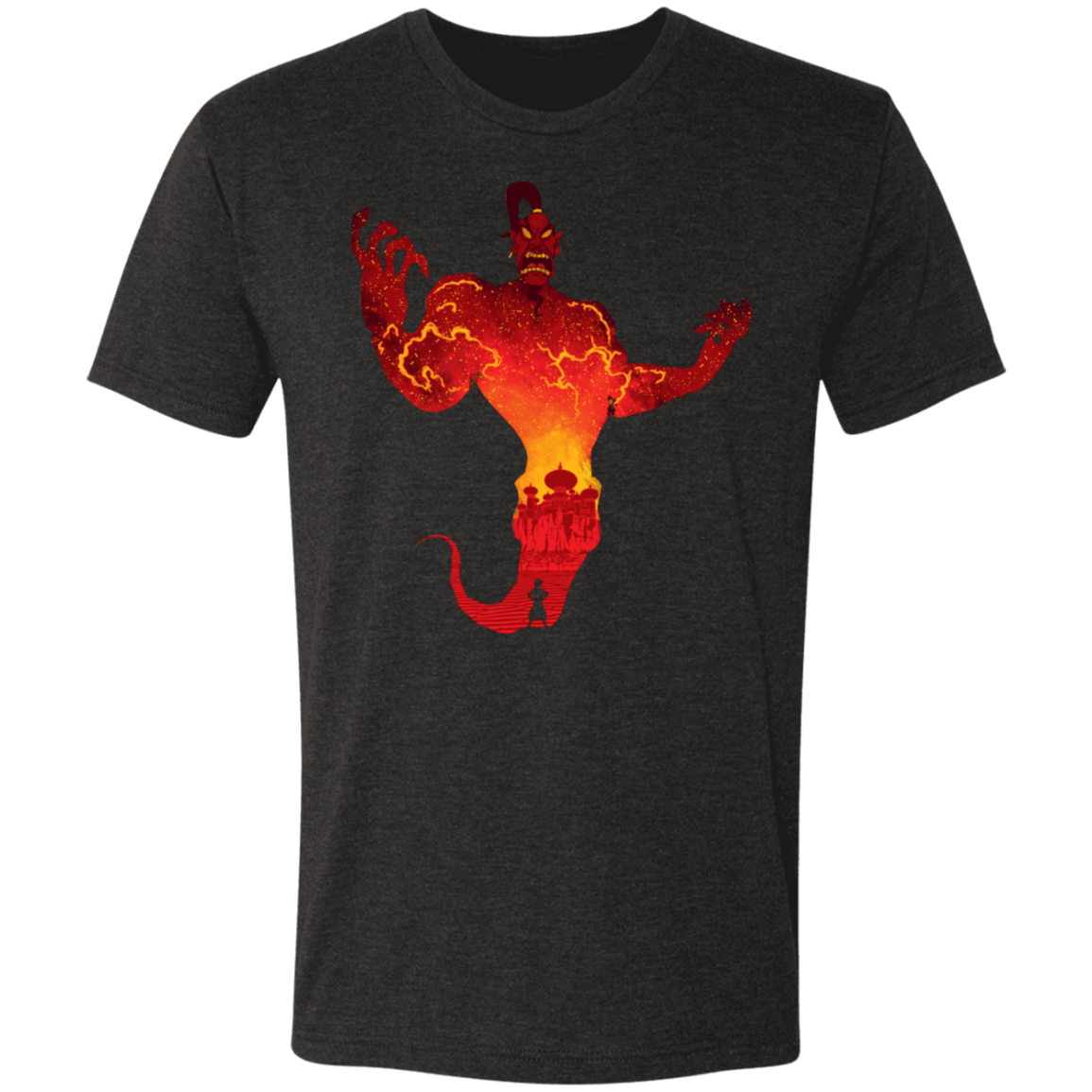 T-Shirts Vintage Black / S Evil Genie Men's Triblend T-Shirt