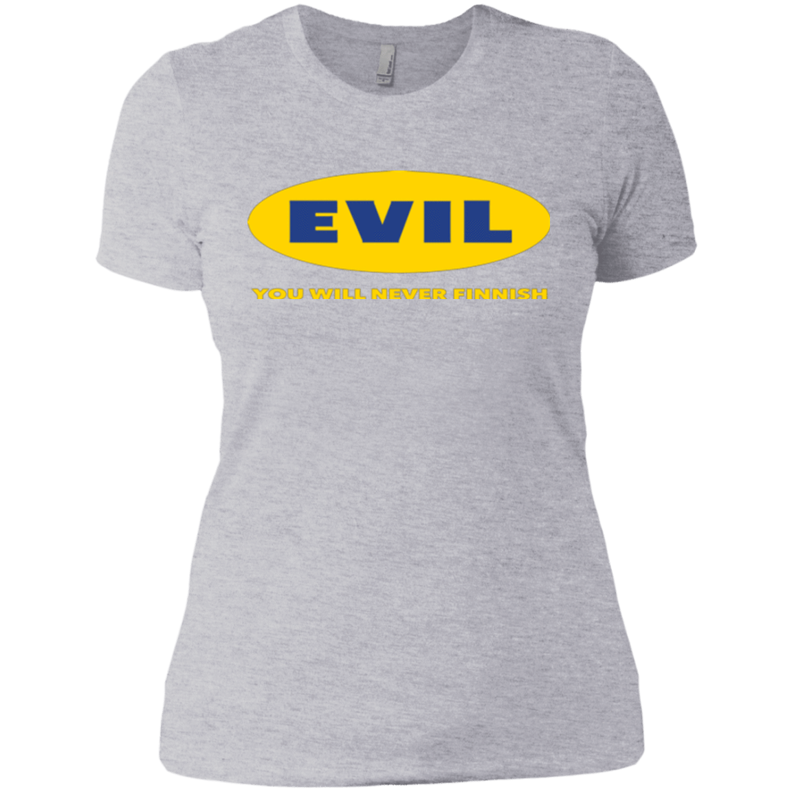 EVIL Never Finnish Women's Premium T-Shirt