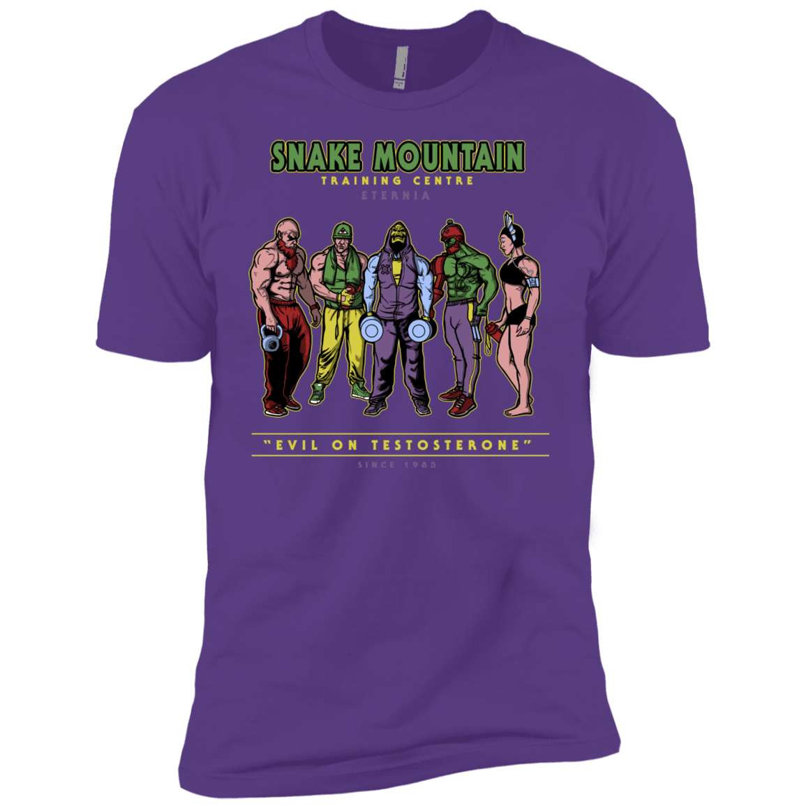 T-Shirts Purple Rush / YXS Evil On Testosterone Boys Premium T-Shirt