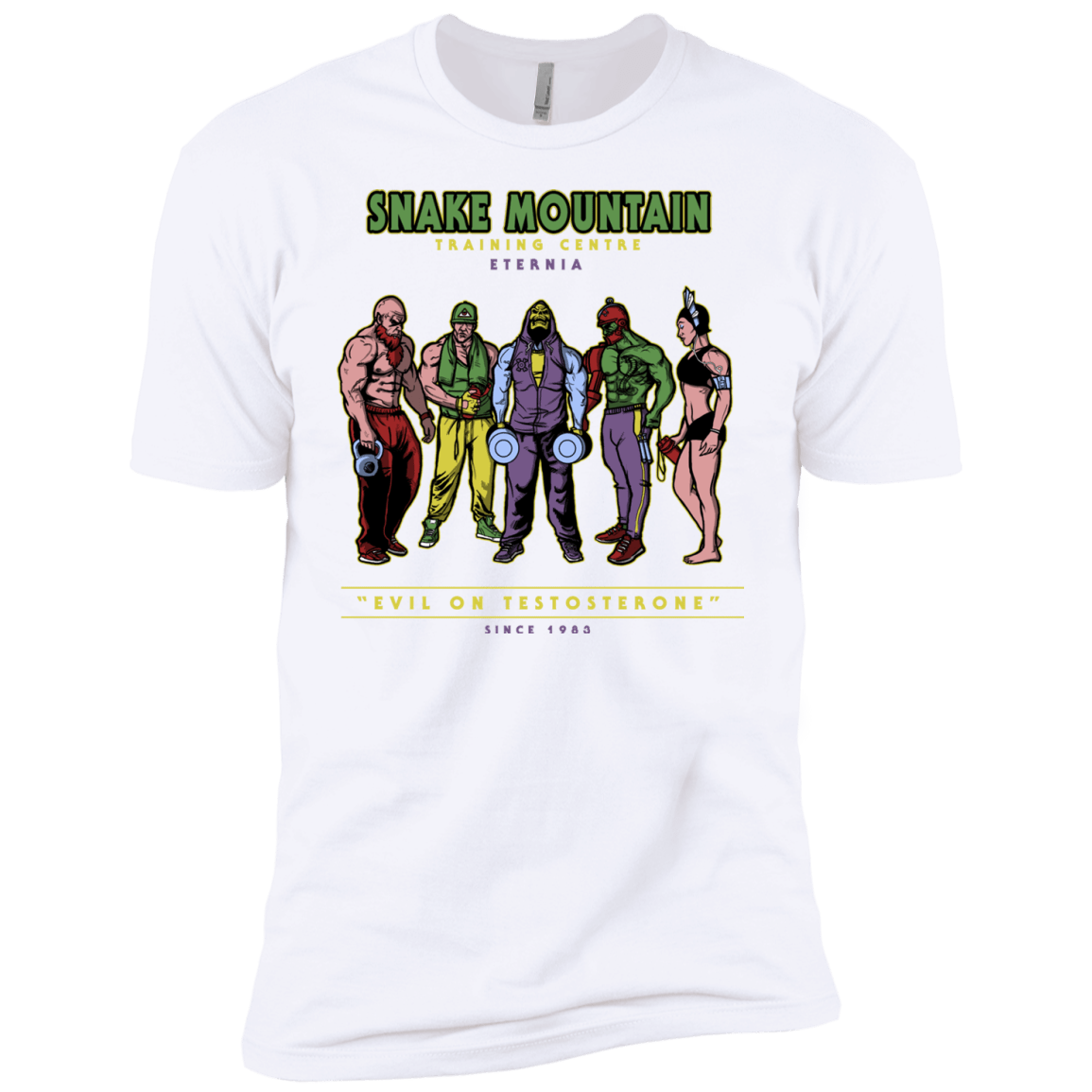 T-Shirts White / YXS Evil On Testosterone Boys Premium T-Shirt