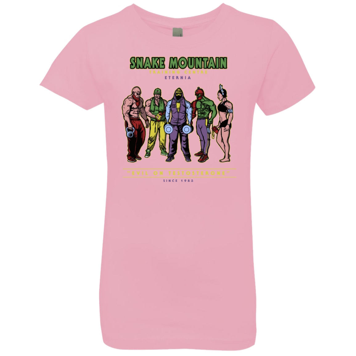 T-Shirts Light Pink / YXS Evil On Testosterone Girls Premium T-Shirt