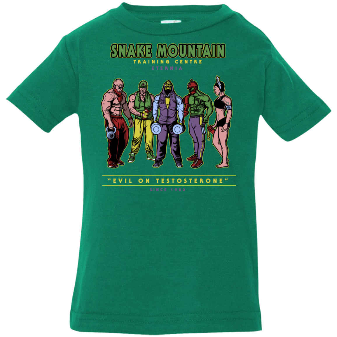 T-Shirts Kelly / 6 Months Evil On Testosterone Infant Premium T-Shirt