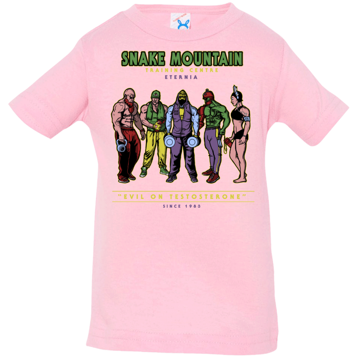 T-Shirts Pink / 6 Months Evil On Testosterone Infant Premium T-Shirt