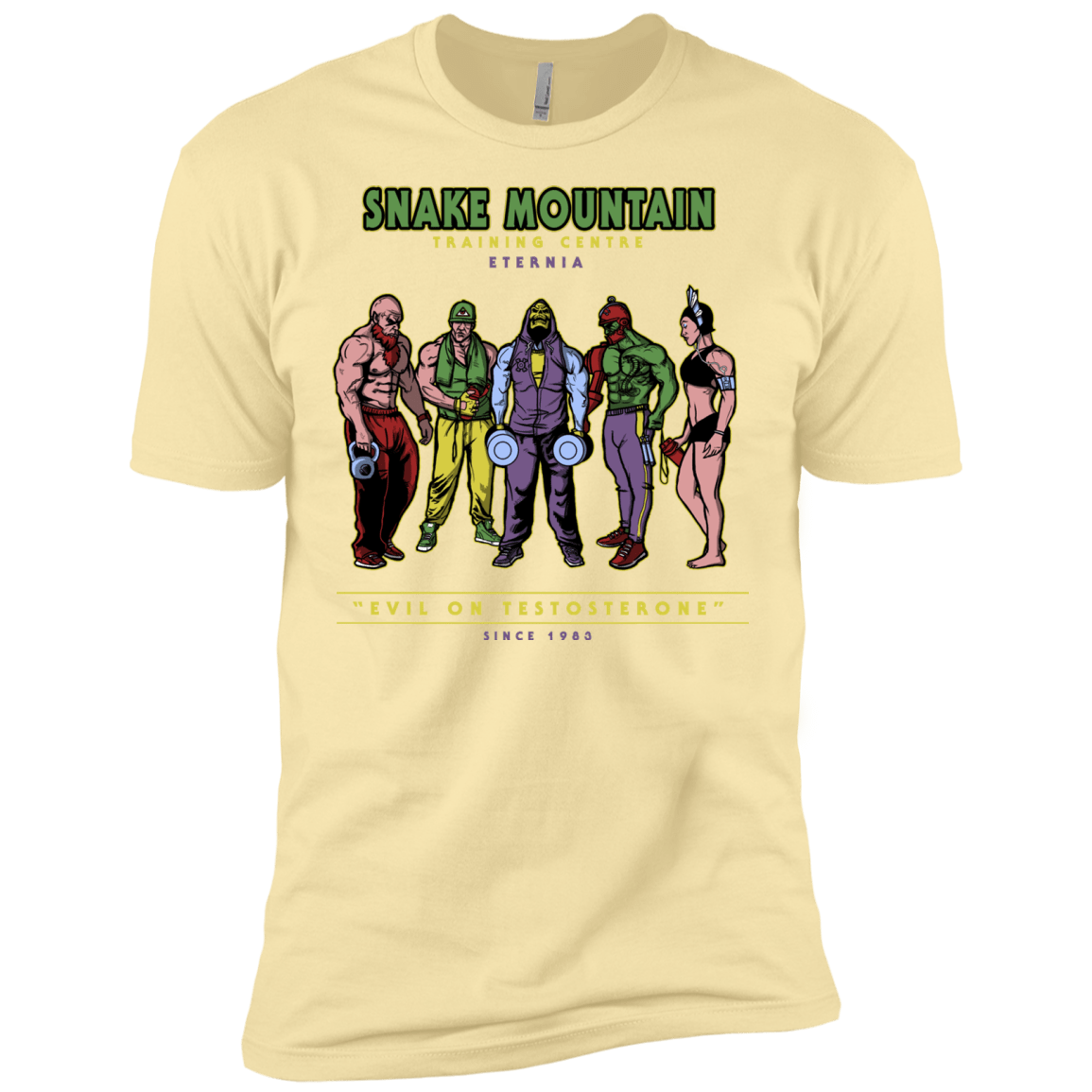 T-Shirts Banana Cream / X-Small Evil On Testosterone Men's Premium T-Shirt