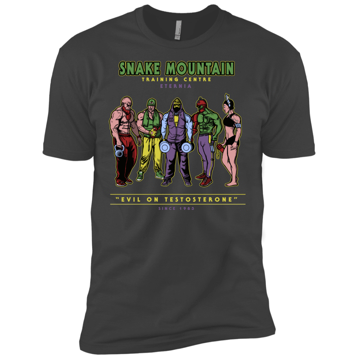 T-Shirts Heavy Metal / X-Small Evil On Testosterone Men's Premium T-Shirt