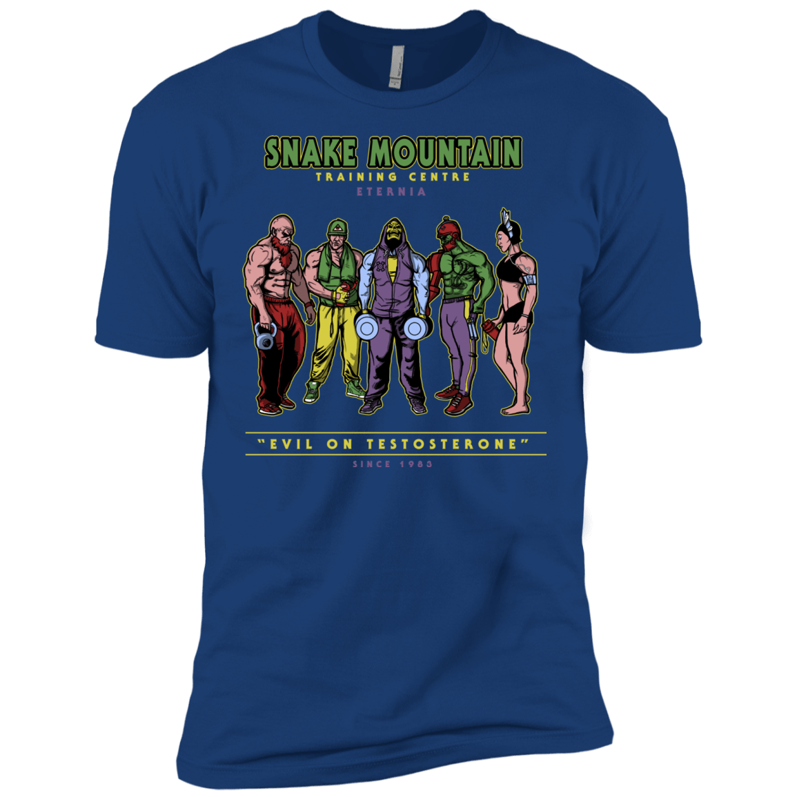 T-Shirts Royal / X-Small Evil On Testosterone Men's Premium T-Shirt