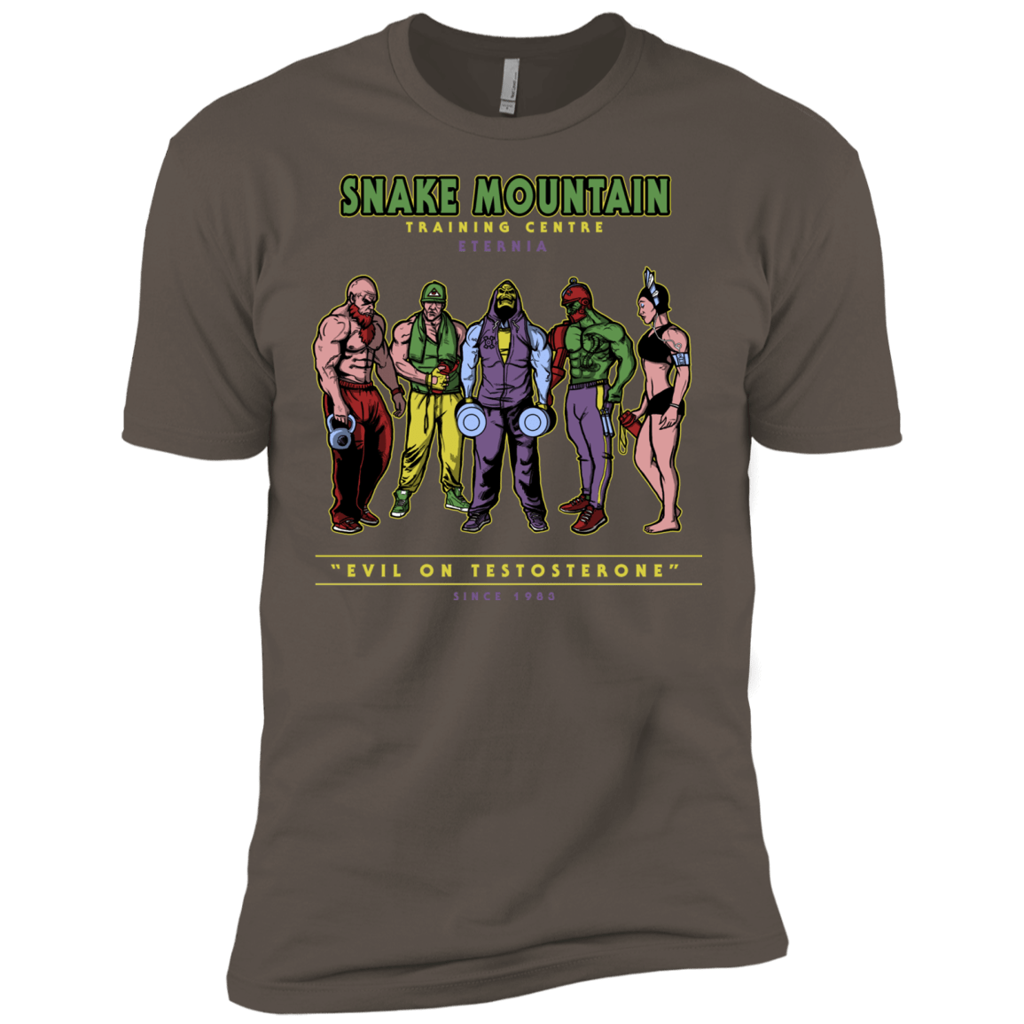 T-Shirts Warm Grey / X-Small Evil On Testosterone Men's Premium T-Shirt