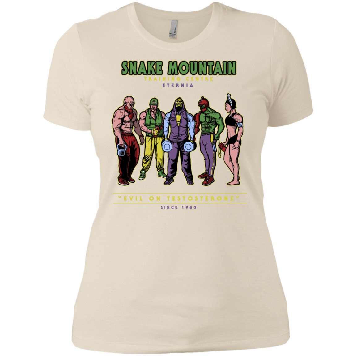 T-Shirts Ivory/ / X-Small Evil On Testosterone Women's Premium T-Shirt