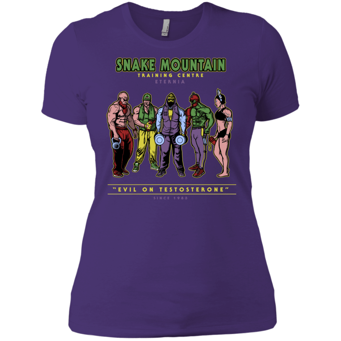T-Shirts Purple Rush/ / X-Small Evil On Testosterone Women's Premium T-Shirt