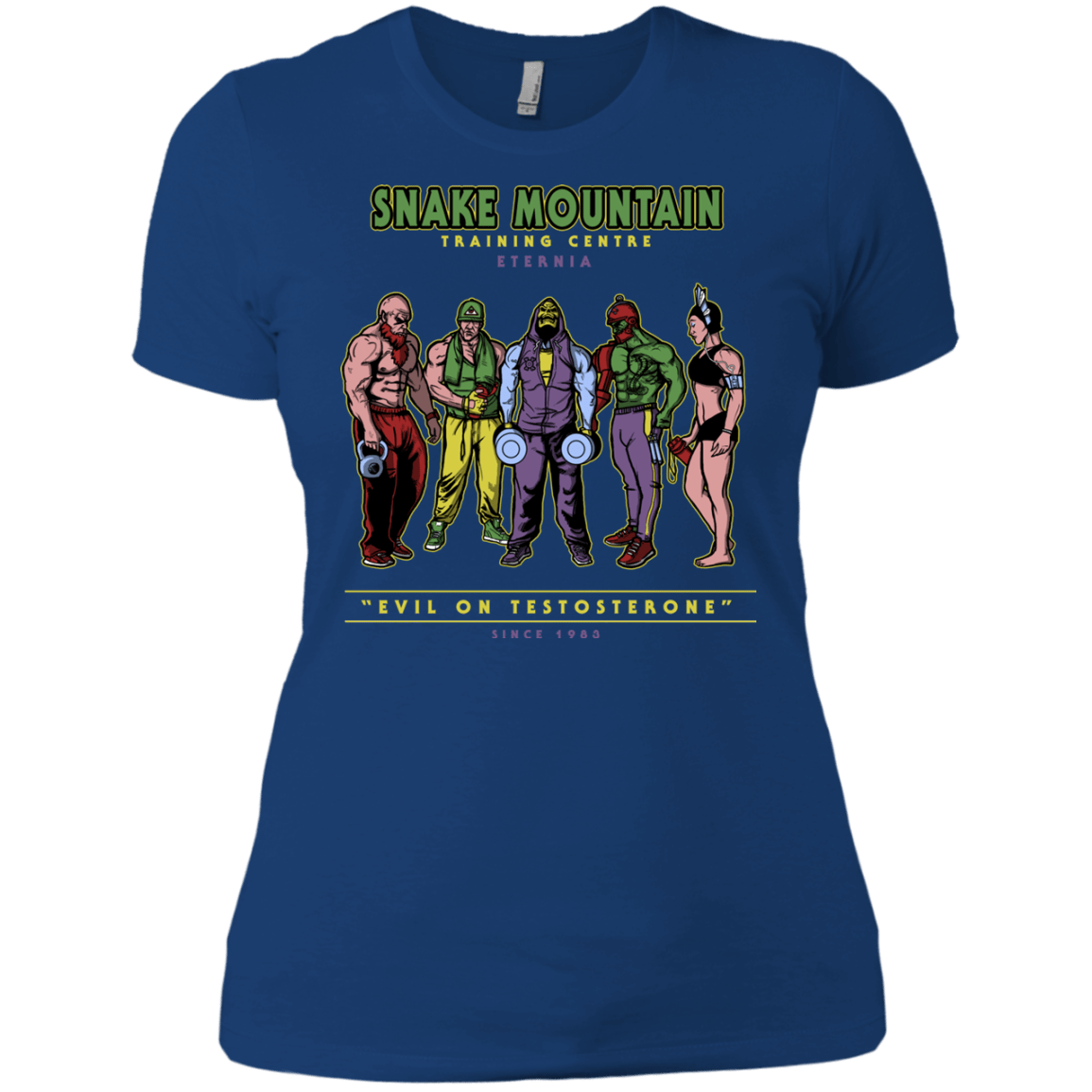 T-Shirts Royal / X-Small Evil On Testosterone Women's Premium T-Shirt