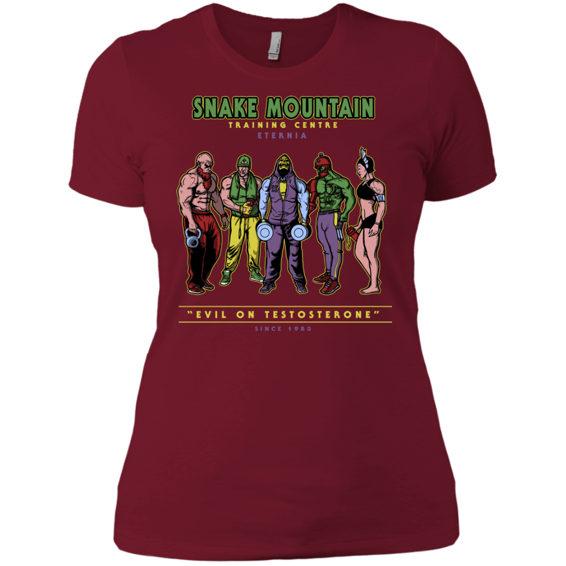 T-Shirts Scarlet / X-Small Evil On Testosterone Women's Premium T-Shirt