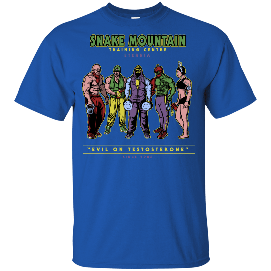 T-Shirts Royal / YXS Evil On Testosterone Youth T-Shirt