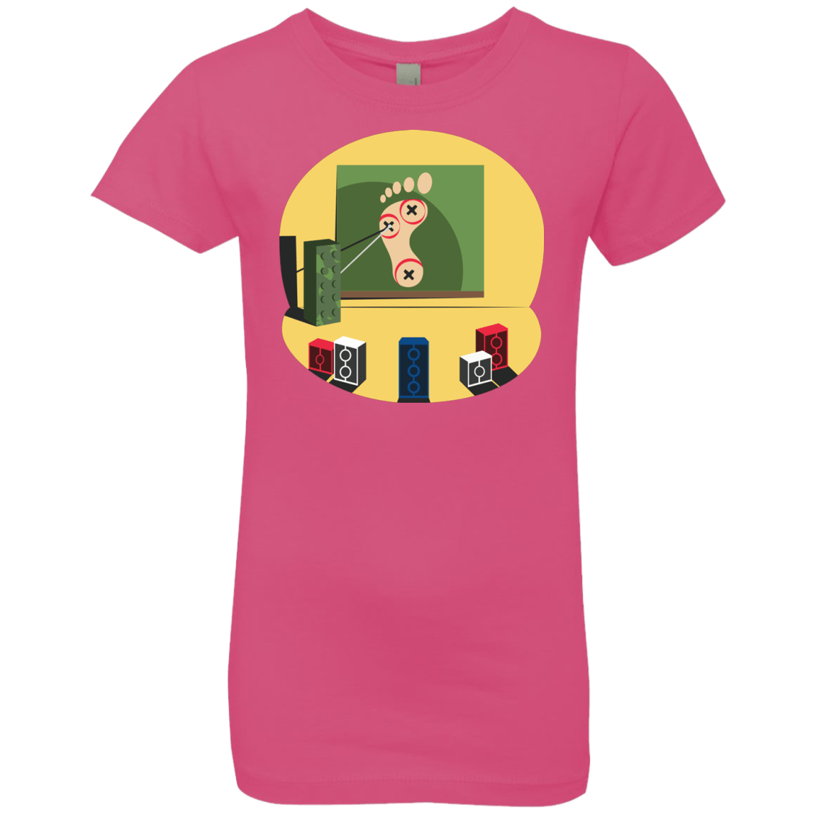 T-Shirts Hot Pink / YXS Evil Plan Girls Premium T-Shirt