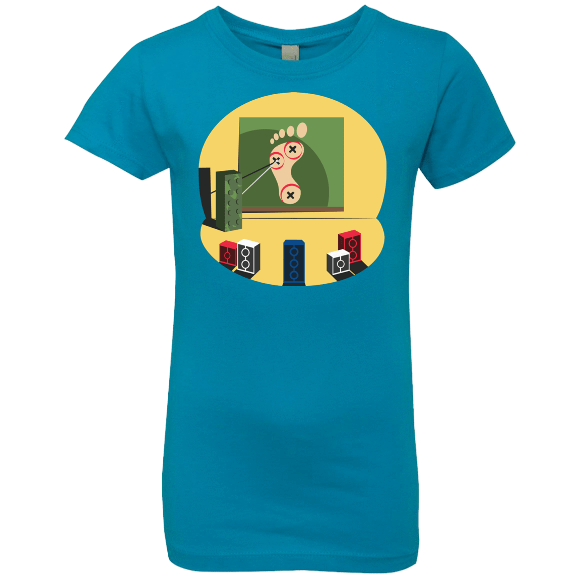 T-Shirts Turquoise / YXS Evil Plan Girls Premium T-Shirt