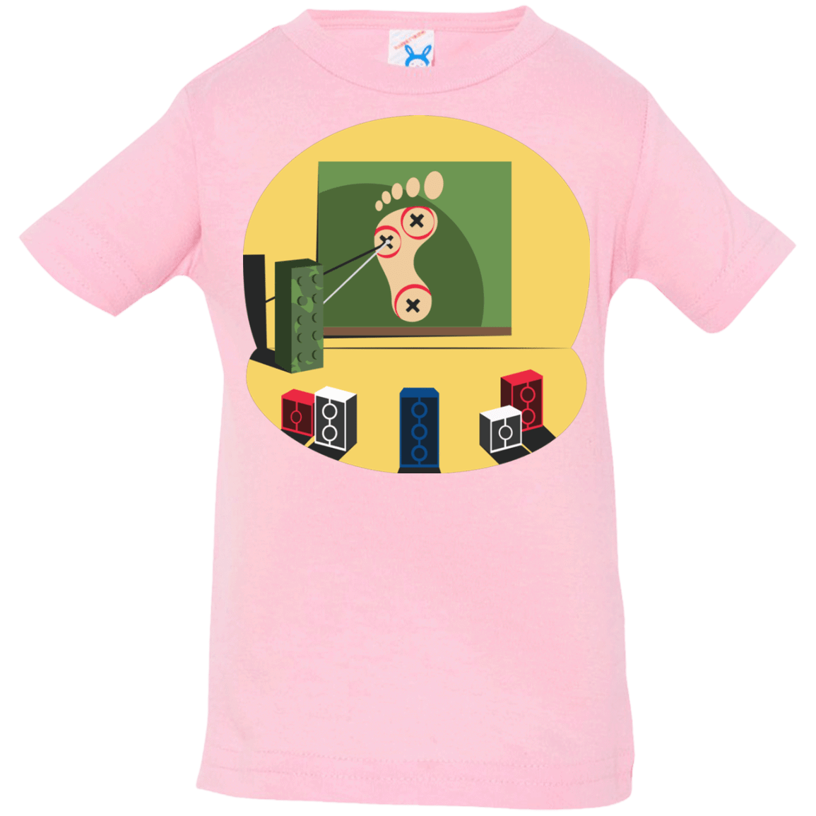 T-Shirts Pink / 6 Months Evil Plan Infant PremiumT-Shirt