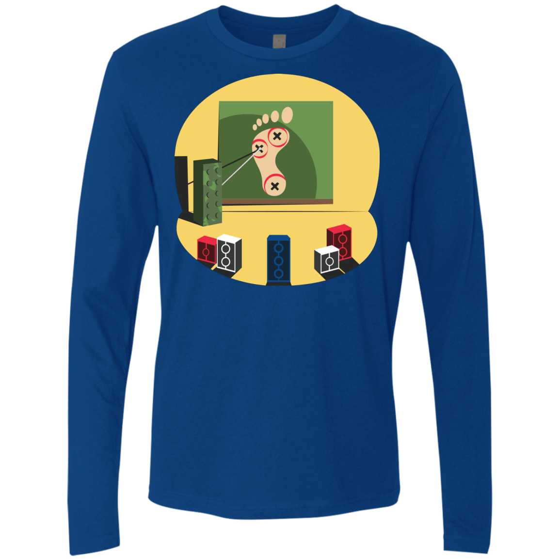 T-Shirts Royal / Small Evil Plan Men's Premium Long Sleeve