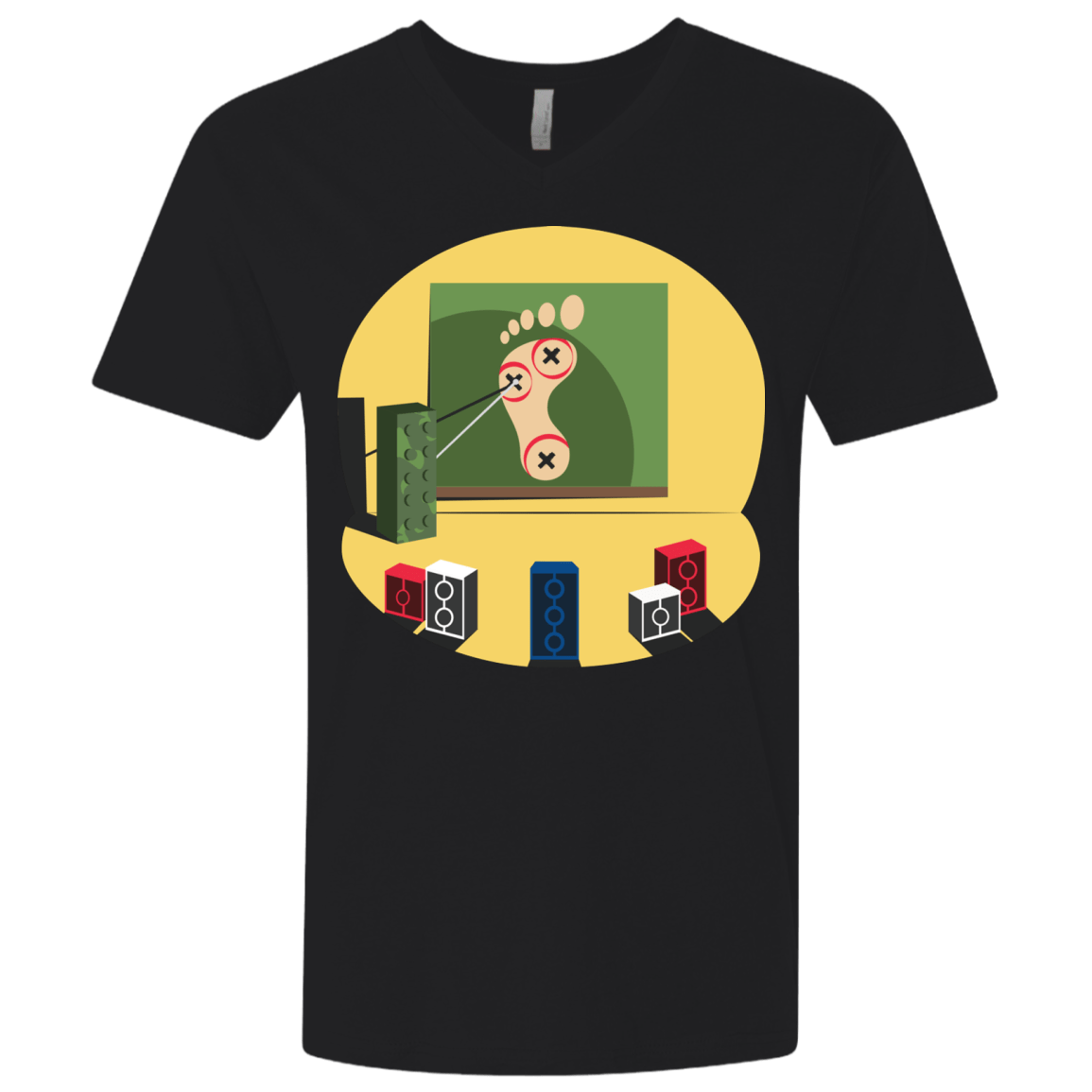 T-Shirts Black / X-Small Evil Plan Men's Premium V-Neck