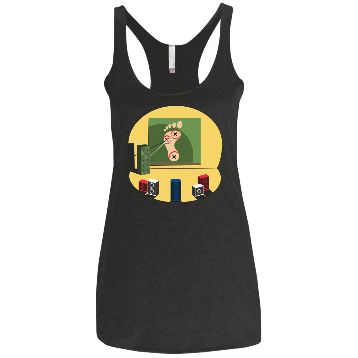 T-Shirts Vintage Black / X-Small Evil Plan Women's Triblend Racerback Tank