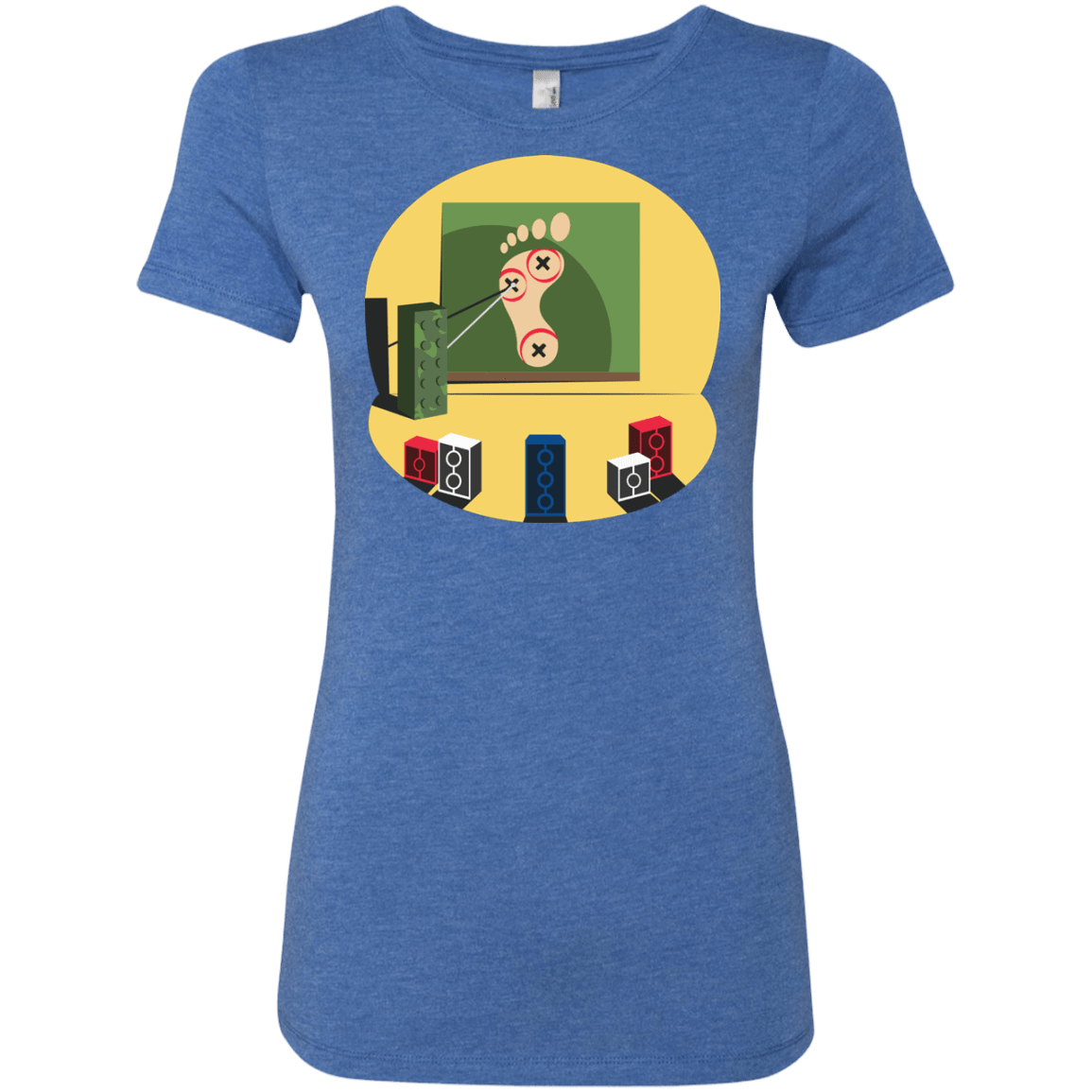 T-Shirts Vintage Royal / Small Evil Plan Women's Triblend T-Shirt