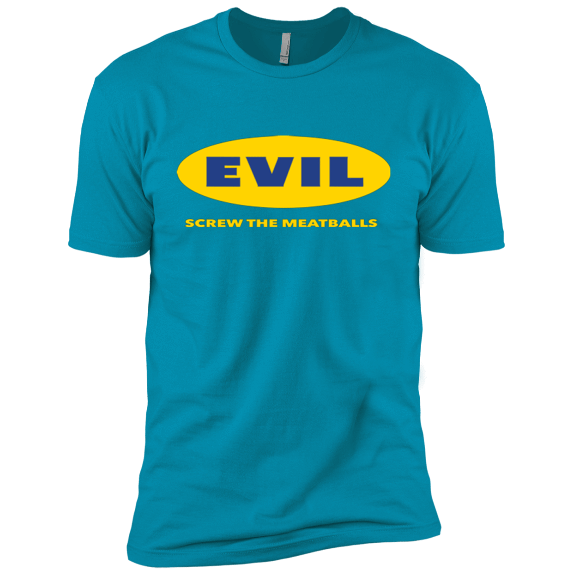 T-Shirts Turquoise / YXS EVIL Screw The Meatballs Boys Premium T-Shirt