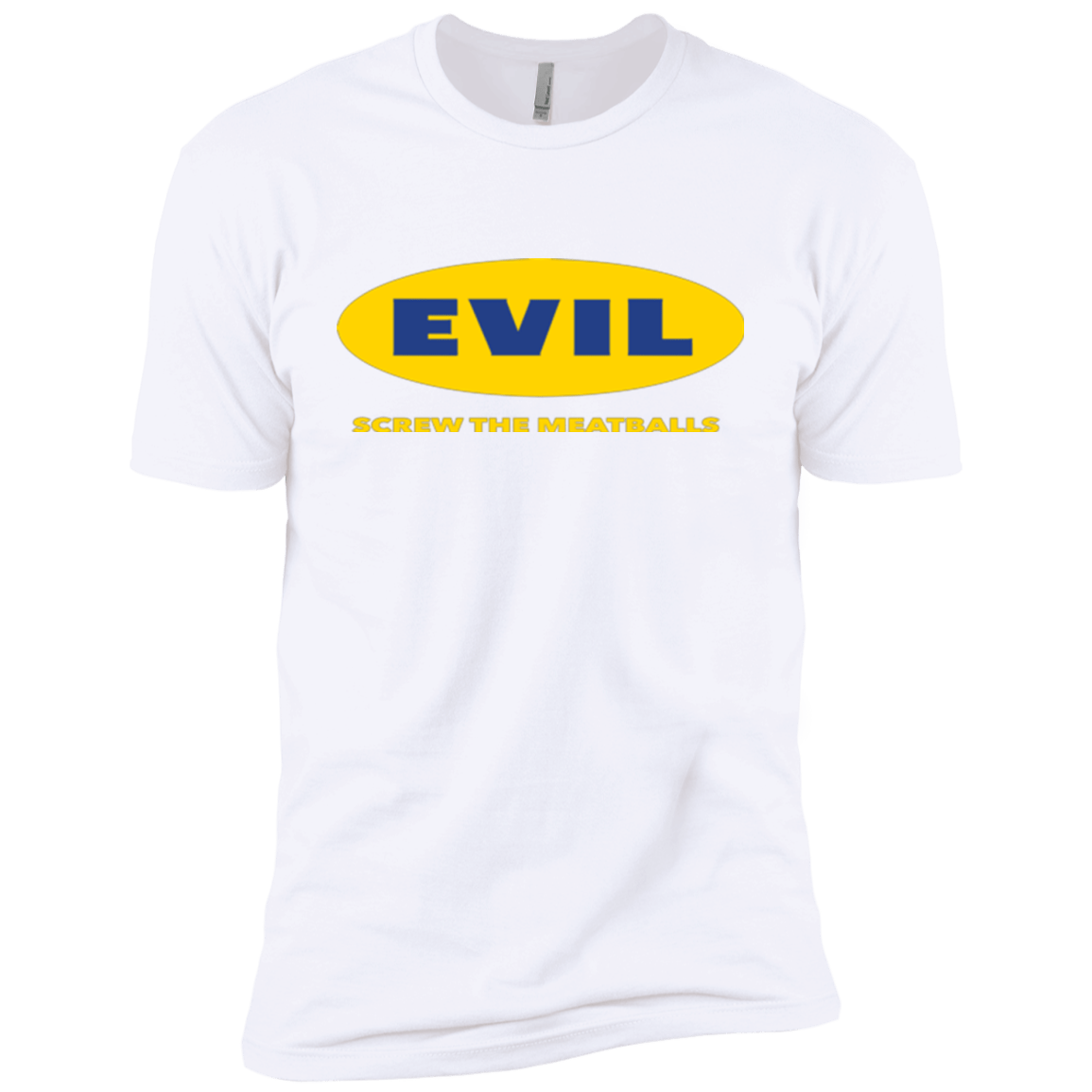 T-Shirts White / YXS EVIL Screw The Meatballs Boys Premium T-Shirt