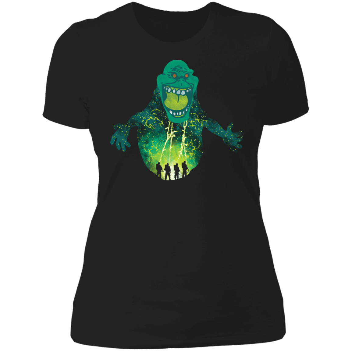 T-Shirts Black / X-Small Evil Slimer Women's Premium T-Shirt
