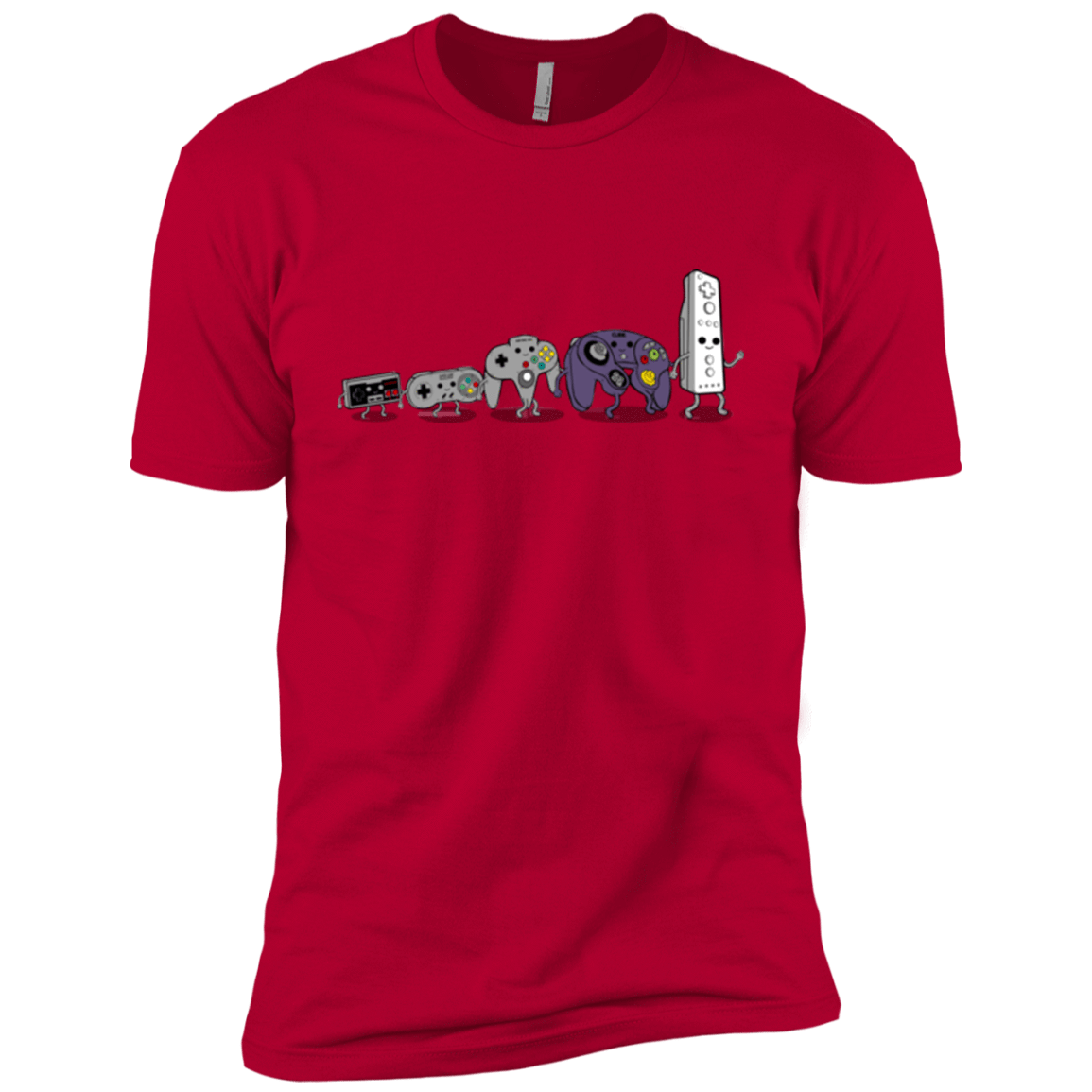 T-Shirts Red / YXS Evolution controller NES Boys Premium T-Shirt